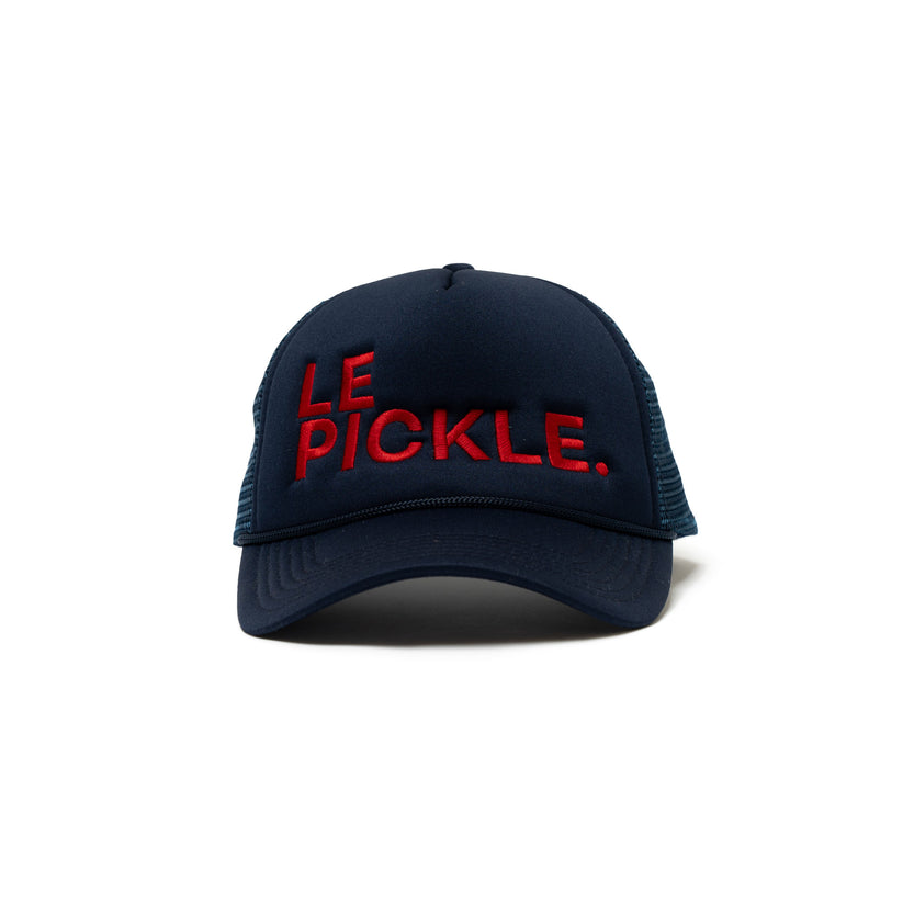 Le Pickle Hat Foam Round Brim Snapback