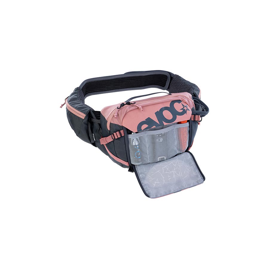 EVOC, Hip Pack Pro 3 +1.5L Bladder, Hip Pack, 3L, Included (1.5L), Black