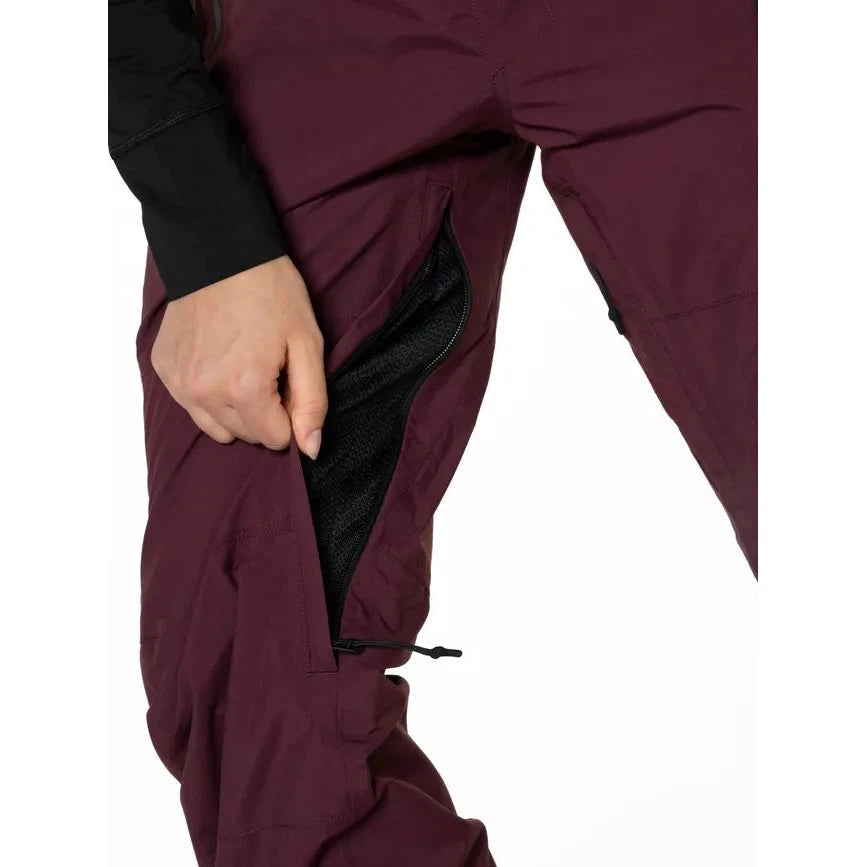 Armada Women's Pascore 2L Bib Pant 2025-Snowboard/Ski Clothing-L-Sassafras/Black-Kunstadt Sports