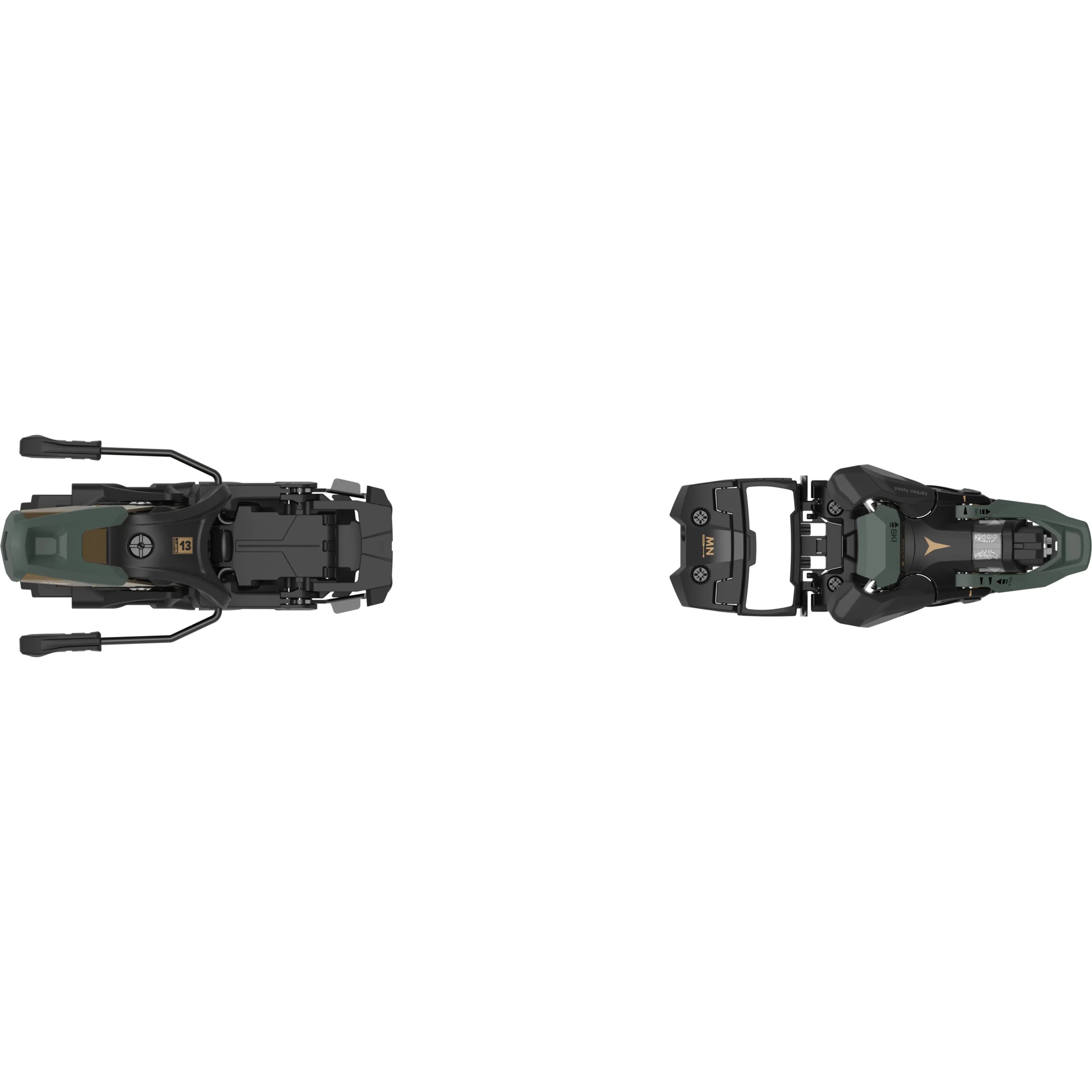 Atomic SHIFT² 13 MN Binding 2025-Alpine Ski Bindings-SH90-Green/Bronze-Kunstadt Sports