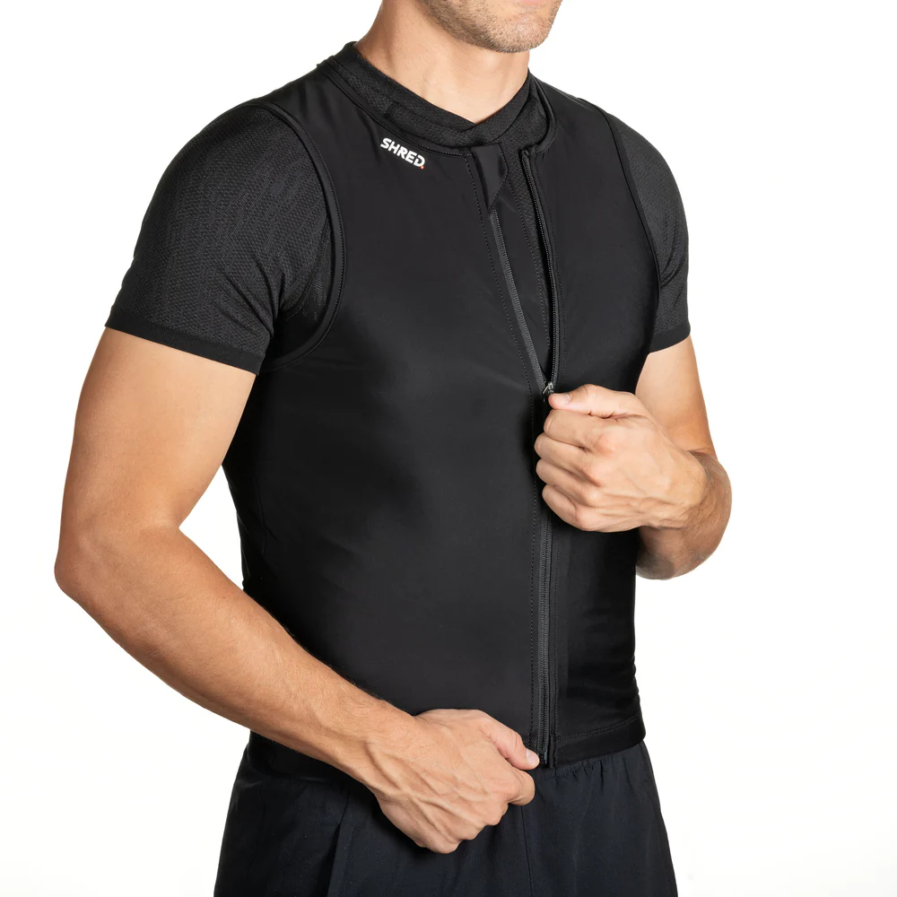 Shred 2nd Skin Back Protector Lite Vest Zip 2027