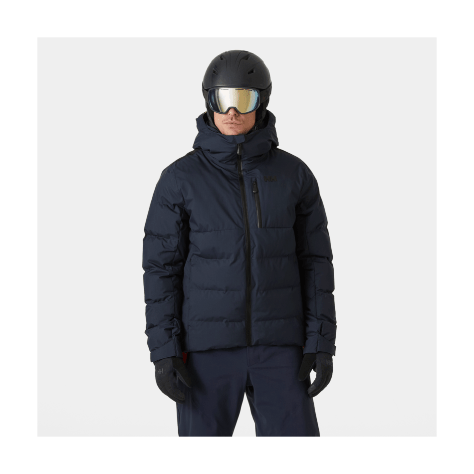 Helly Hansen Men's Kvitfjell Race Puffy Jacket 2025-Snowboard/Ski Clothing-S-597 Navy-Kunstadt Sports