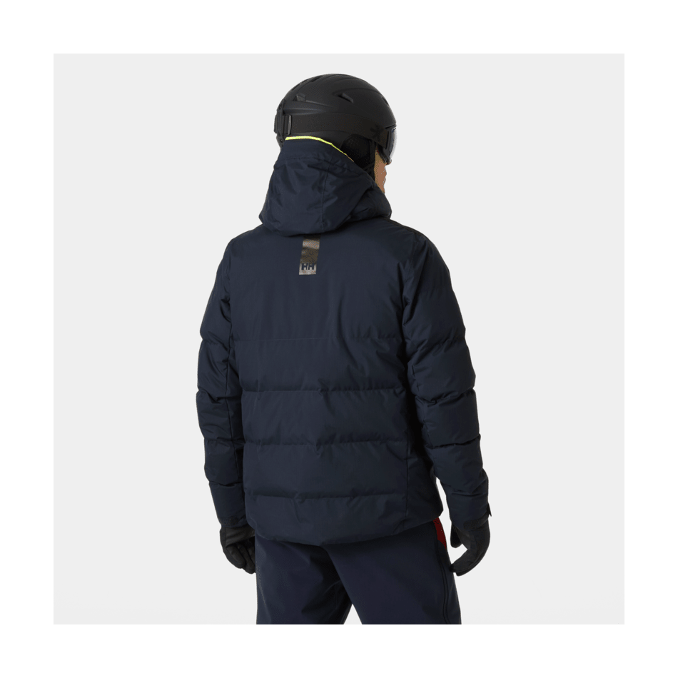Helly Hansen Men's Kvitfjell Race Puffy Jacket 2025-Snowboard/Ski Clothing-S-597 Navy-Kunstadt Sports