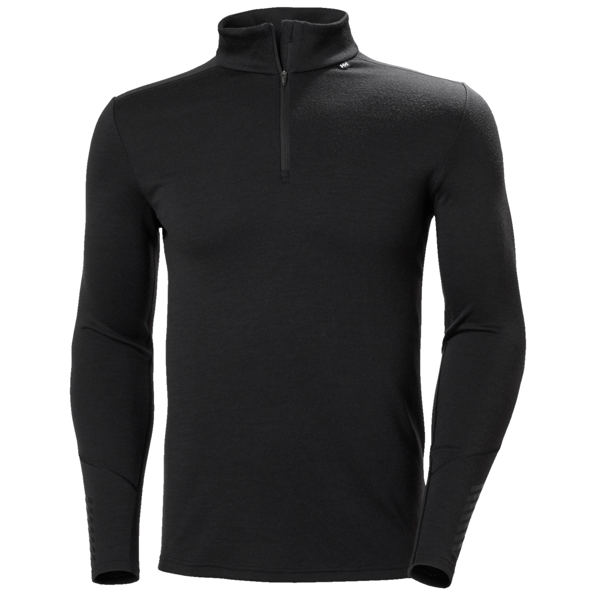 Helly Hansen Men's Lifa Merino Midweight 1/2 Zip 2025-Snowboard/Ski Clothing-S-990 Black-Kunstadt Sports