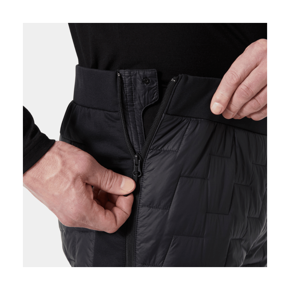 Helly Hansen Men's Lifaloft Full Zip Insulator 3/4 Pant 2025-Snowboard/Ski Clothing-S-991 Black-Kunstadt Sports