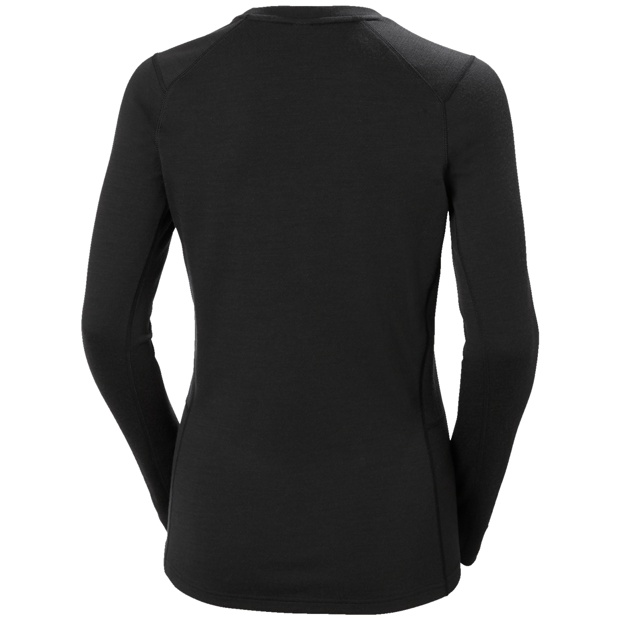 Helly Hansen Women's Lifa Merino Midweight Crew 2025-Snowboard/Ski Clothing-XS-990 Black-Kunstadt Sports
