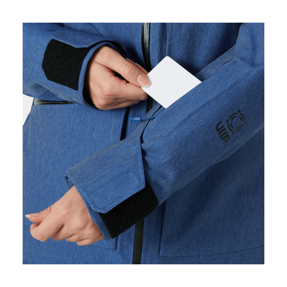 Helly Hansen Women's Powderqueen 3.0 Jacket 2025-Snowboard/Ski Clothing-S-607 Deep Fjord Denim-Kunstadt Sports