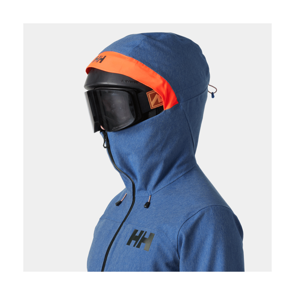 Helly Hansen Women's Powderqueen 3.0 Jacket 2025-Snowboard/Ski Clothing-S-607 Deep Fjord Denim-Kunstadt Sports