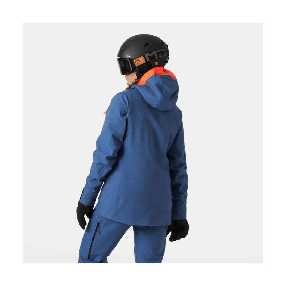 Helly Hansen Women's Powderqueen 3.0 Jacket 2025-Snowboard/Ski Clothing-S-607 Deep Fjord Denim-Kunstadt Sports