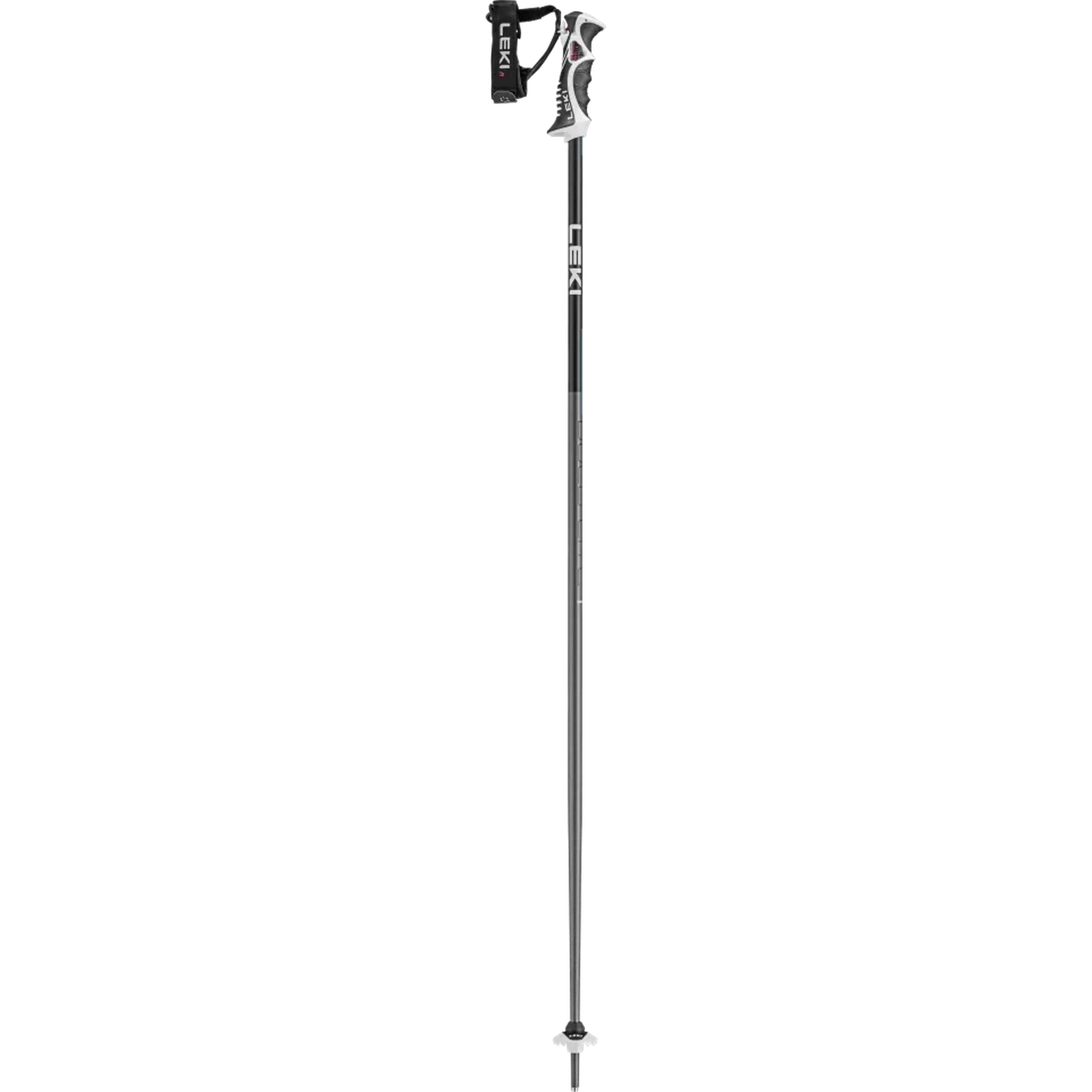 Leki Bold Lite S Poles 2025-Alpine Ski Poles-110-Black/Blue-Kunstadt Sports