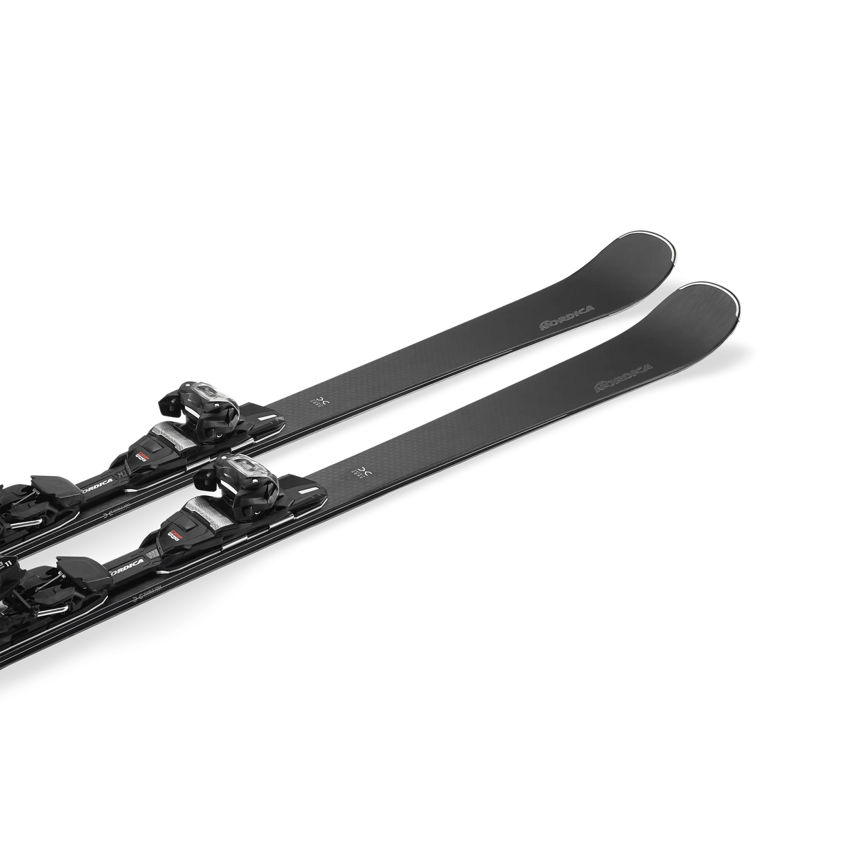 Nordica Belle SL DC FDT Ski + TP2 Light 11 FDT Binding 2025-Skis-150-Black - Silver-Kunstadt Sports