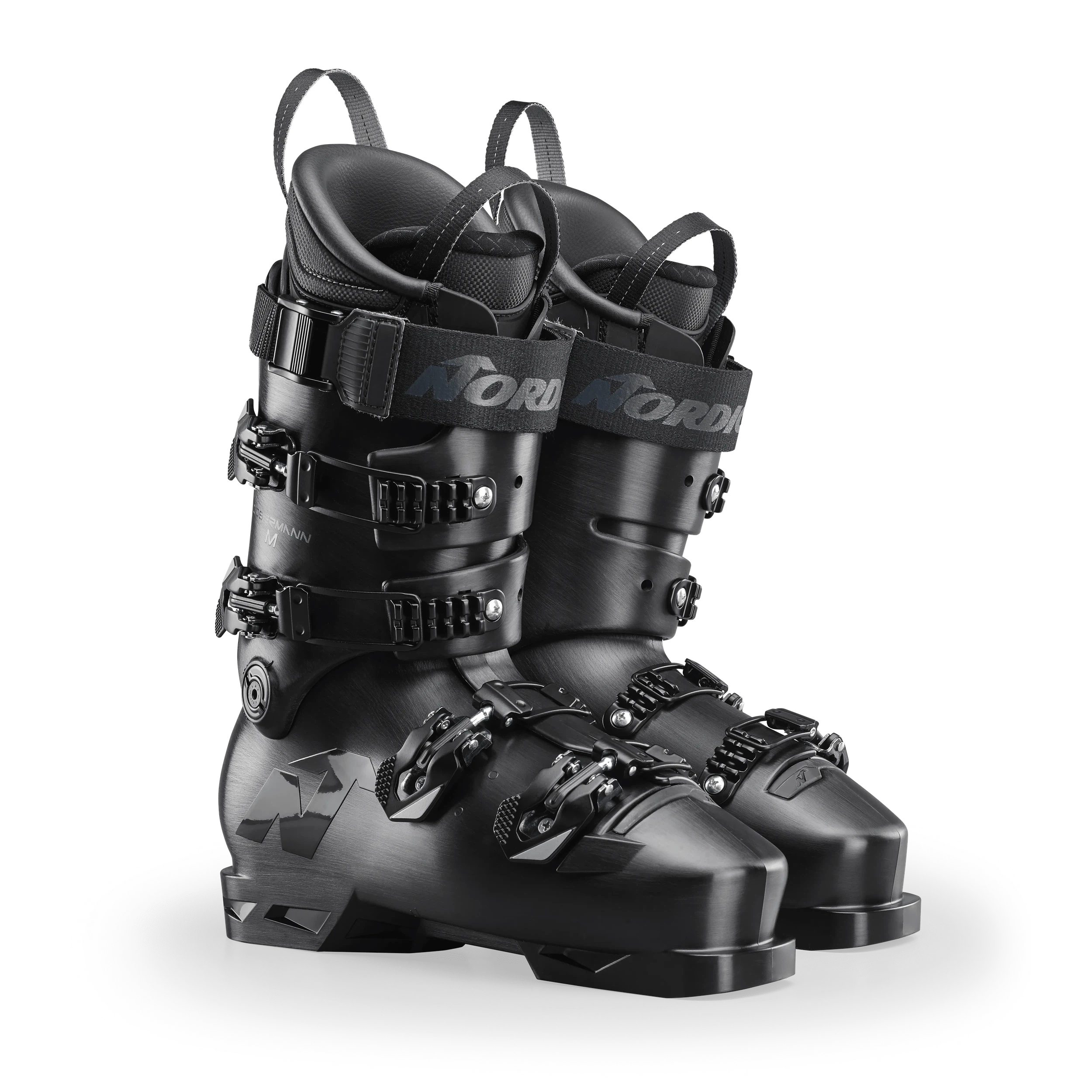 Nordica Dobermann 5 Medium Ski Boot 2025-Alpine Ski Boots-22.5-Black-Kunstadt Sports