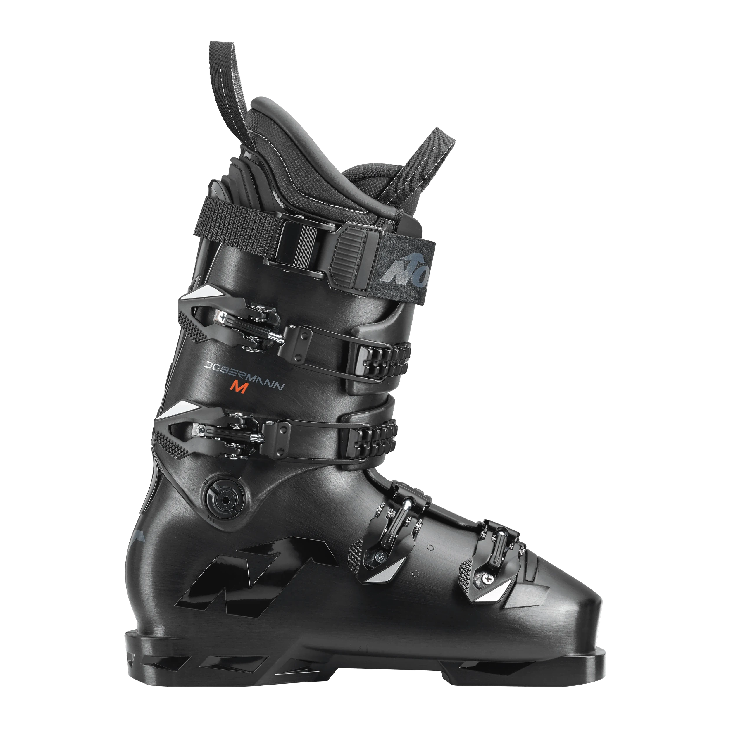 Nordica Dobermann 5 Medium Ski Boot 2025-Alpine Ski Boots-22.5-Black-Kunstadt Sports