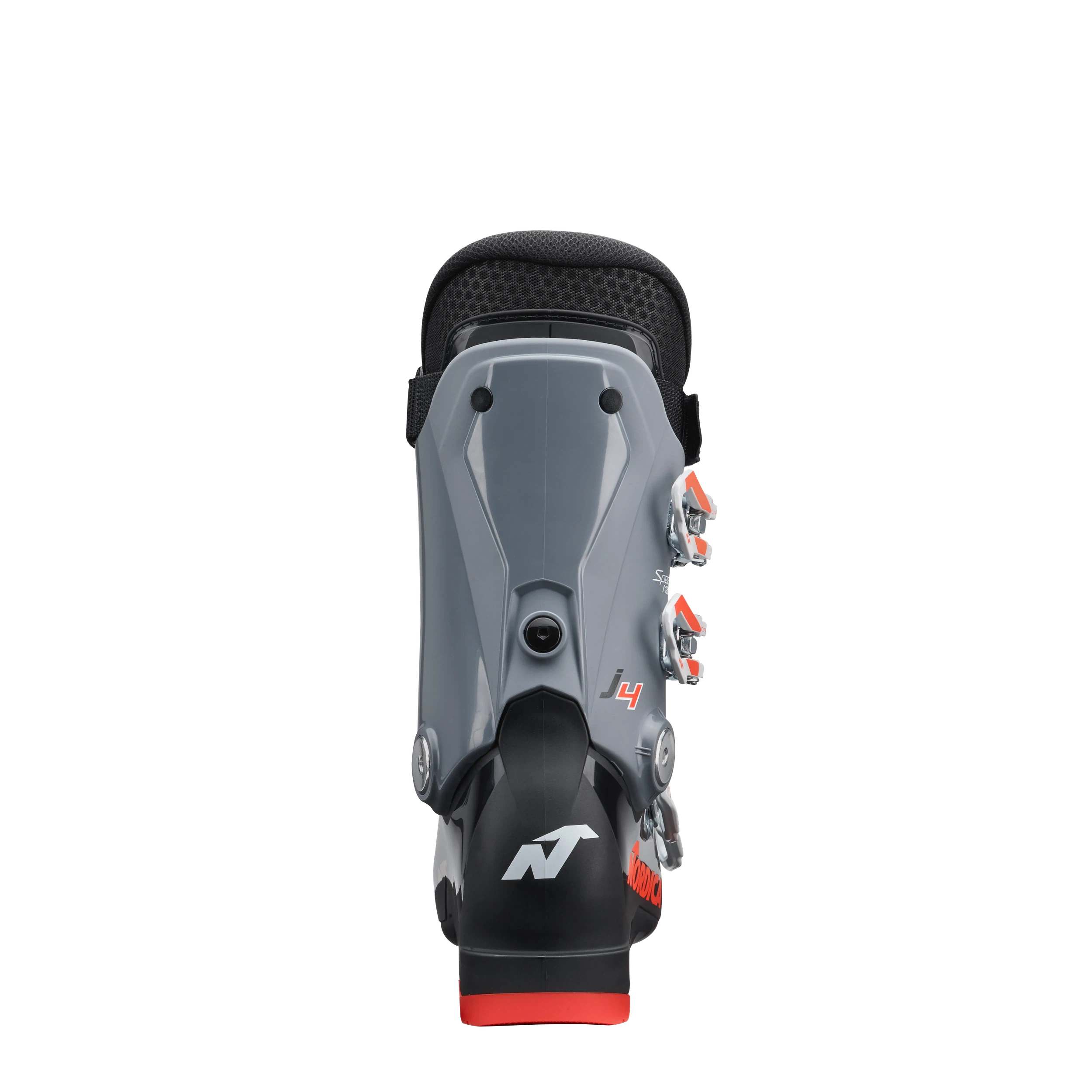 Nordica Speedmachine J 4 Ski Boot 2025-Alpine Ski Boots-22.5-Black / Anthracite / Red-Kunstadt Sports