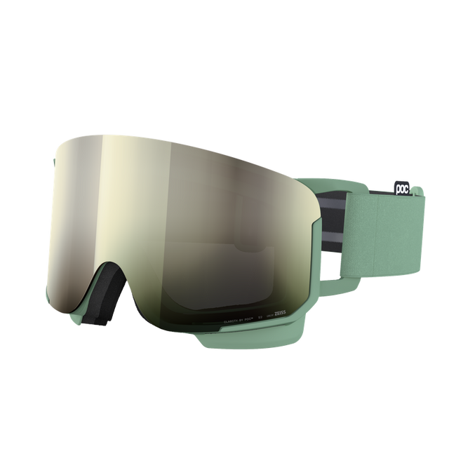 POC Nexal Goggle 2025-Goggles-Gibbsite Green/Partly Sunny Ivory-Kunstadt Sports
