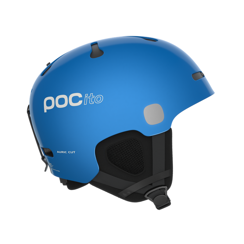POC POCito Auric Cut MIPS Helmet 2025-Ski/Snowboard Helmets-XXS/48-52-Fluorescent Blue-Kunstadt Sports