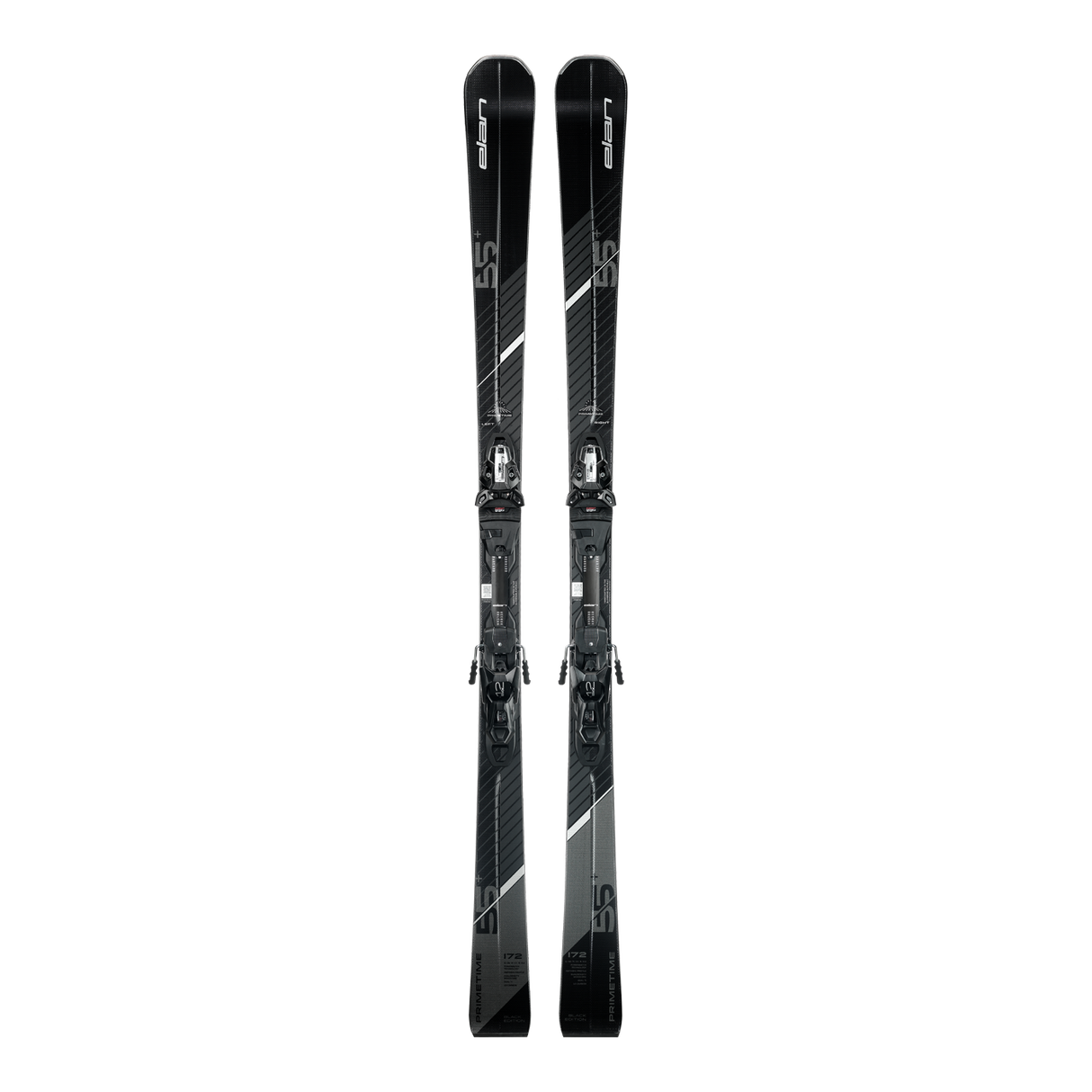 Elan PRIMETIME 55+ Black Edition FX Ski + EMX 12.0 DB102220 Binding 2026
