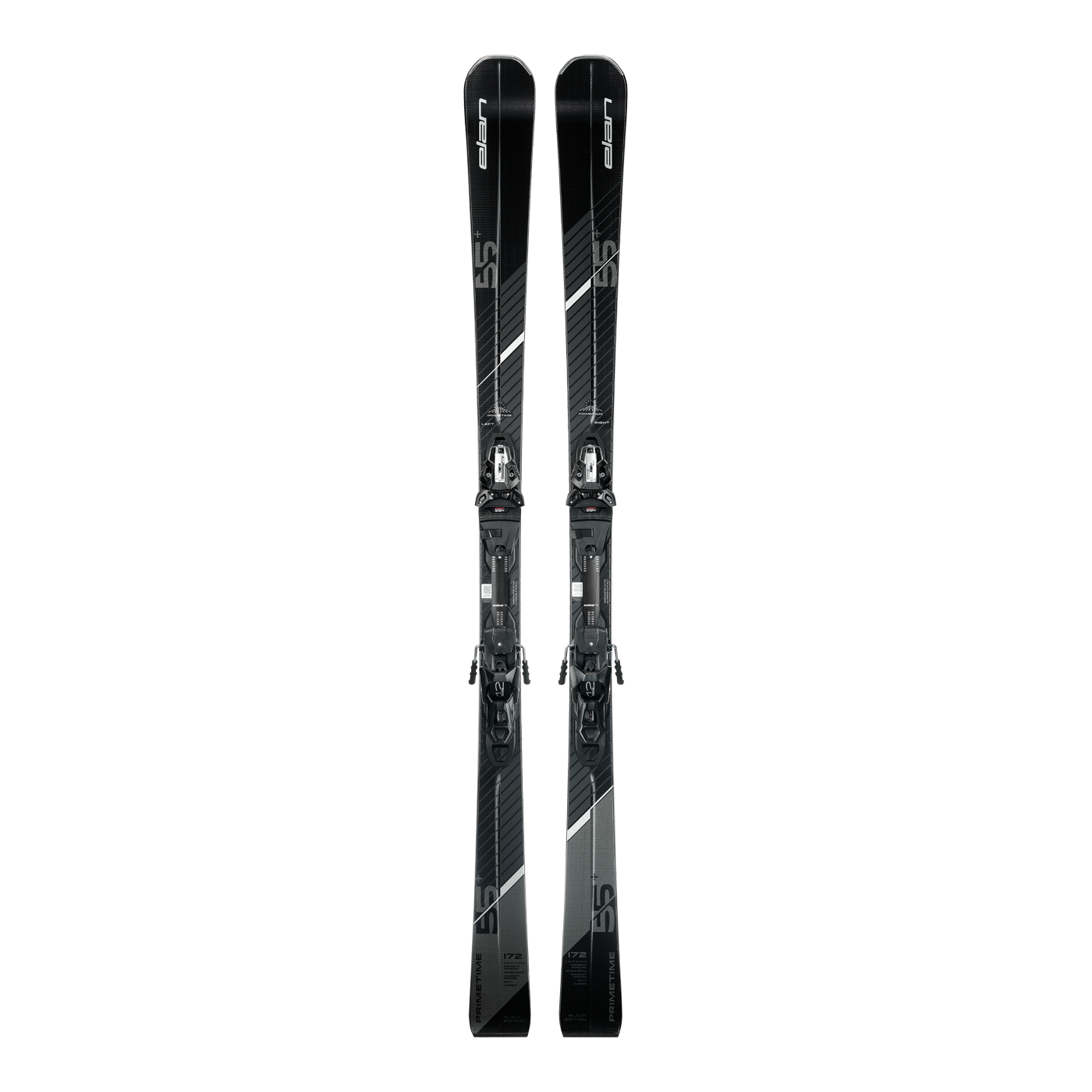 Elan PRIMETIME 55+ Black Edition FX Ski + EMX 12.0 DB102220 Binding 2026