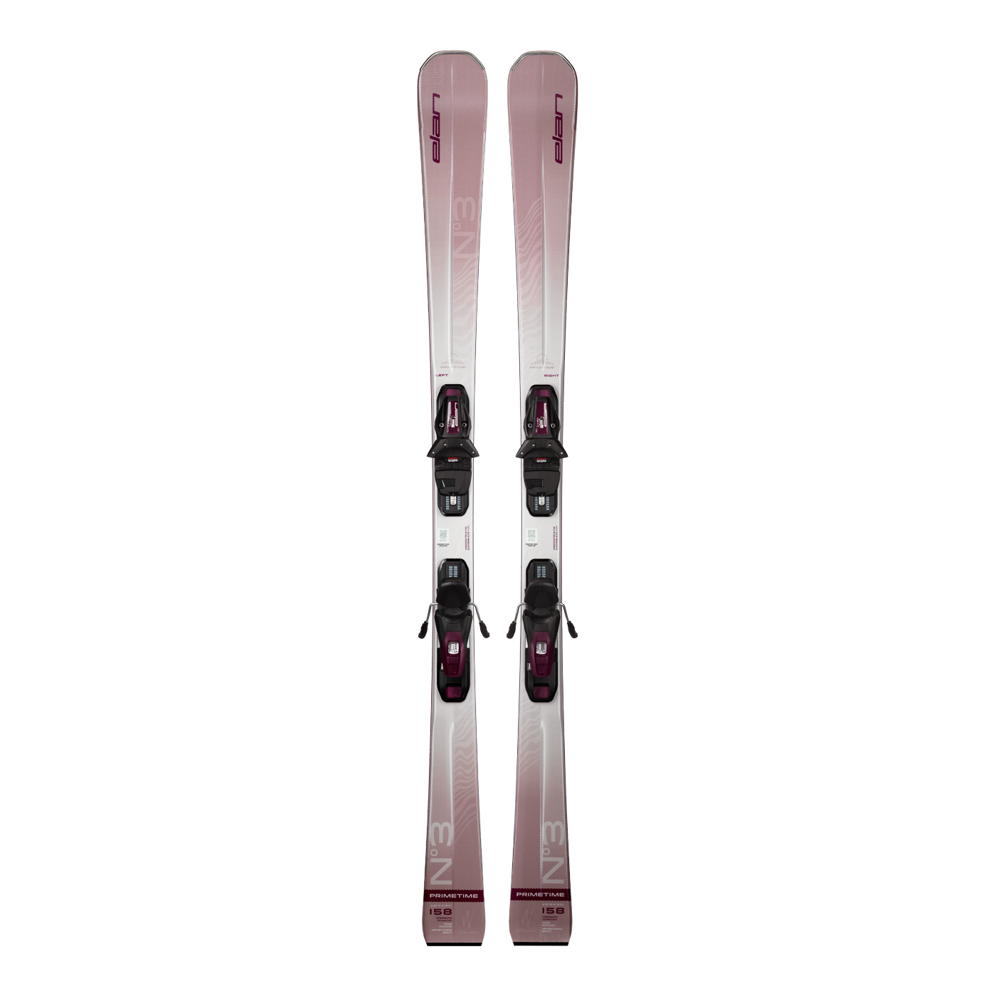 Elan PRIMETIME N°3 W SX Ski + EL 9.0 DB556725 Binding 2026