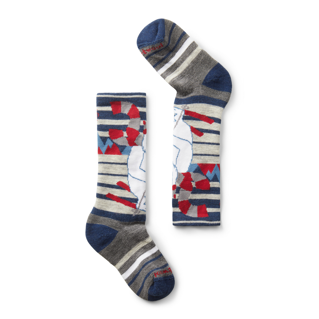 Smartwool Junior Wintersport Full Cushion Yeti Pattern Over The Calf Socks 2026