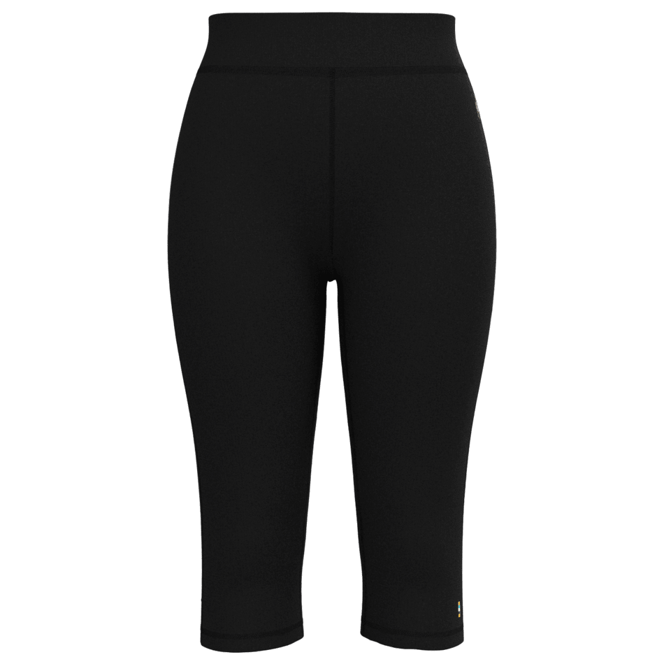 Smartwool Women's Classic Thermal Merino Base Layer 3/4 Bottom 2025-Snowboard/Ski Clothing-XS-Black 001-Kunstadt Sports