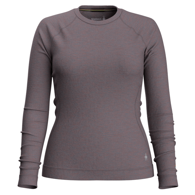 Smartwool Women's Classic Thermal Merino Base Layer Crew 2025-Snowboard/Ski Clothing-XS-Chalk Violet Heather N81-Kunstadt Sports