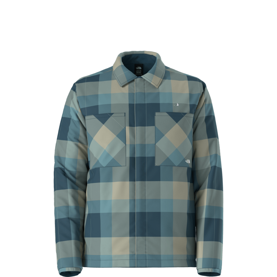 The North Face Men's Afterburner Insulated Flannel 2025-Snowboard/Ski Clothing-L-Midnight Petrol-Kunstadt Sports