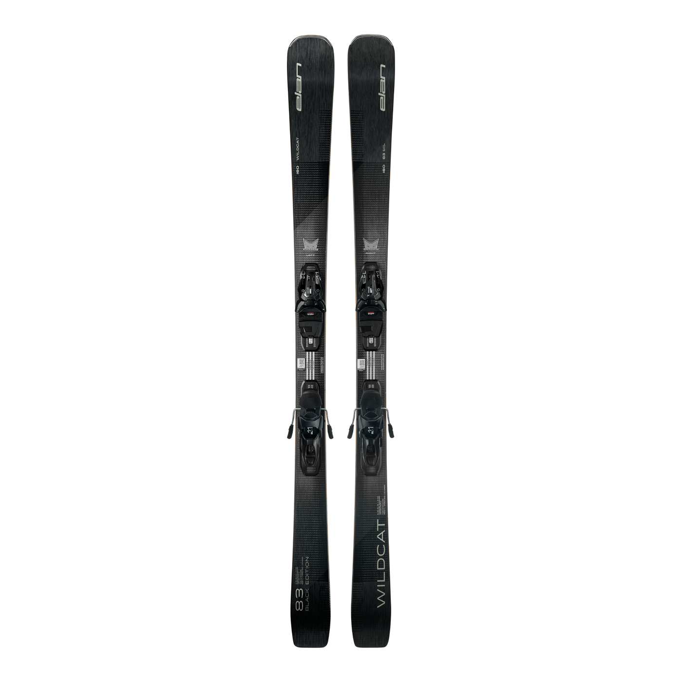 Elan WILDCAT 83 Black Edition SX Ski +  ELX 11.0 DB383418 Binding 2026