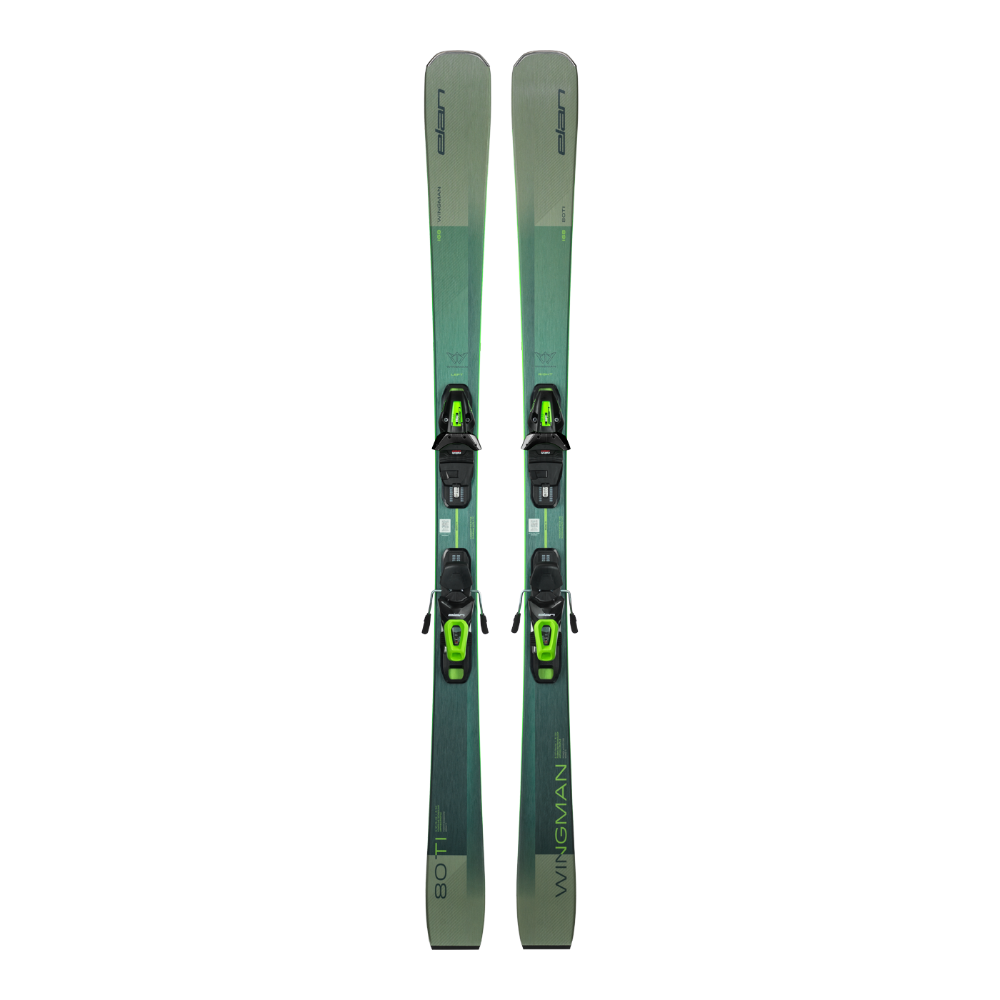 Elan WINGMAN 80 TI SX Ski + EL 10.0 DB556225 Binding 2026