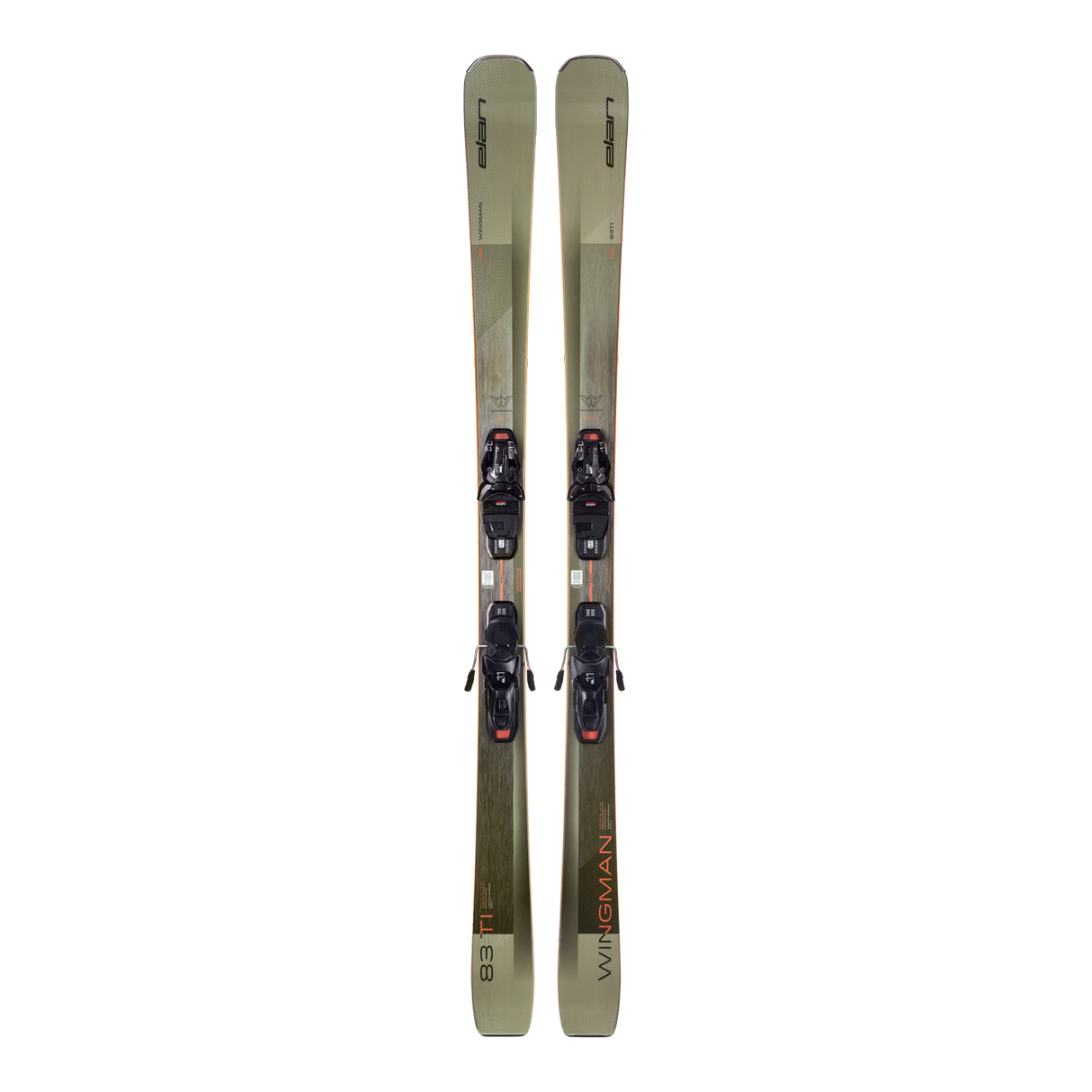 Elan WINGMAN 83 TI SX Ski +  ELX 11.0 DB383418 Binding 2026
