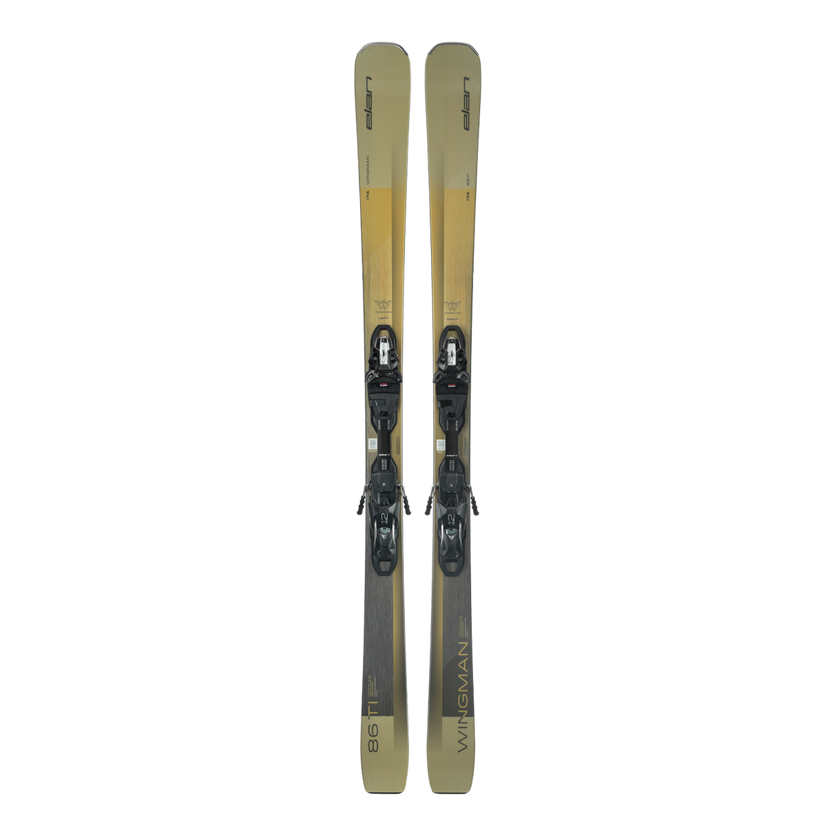 Elan WINGMAN 86 TI FX Ski + EMX 12.0 DB102220 Binding 2026