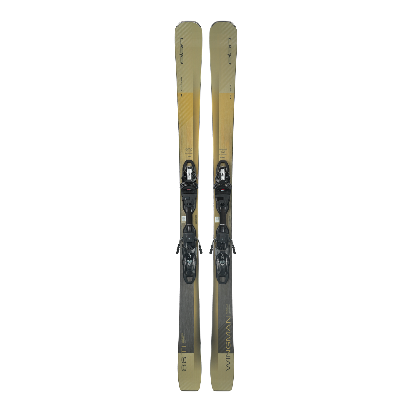Elan WINGMAN 86 TI FX Ski + EMX 12.0 DB102220 Binding 2026