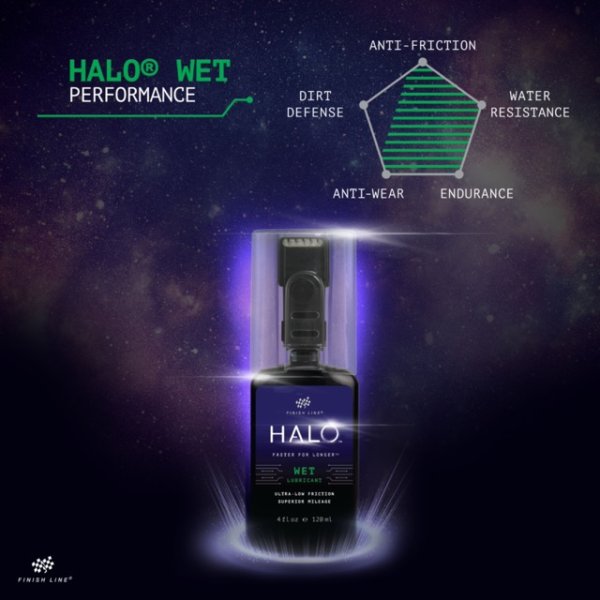 Finish Line HALO WET Lube 4OZ/120ml