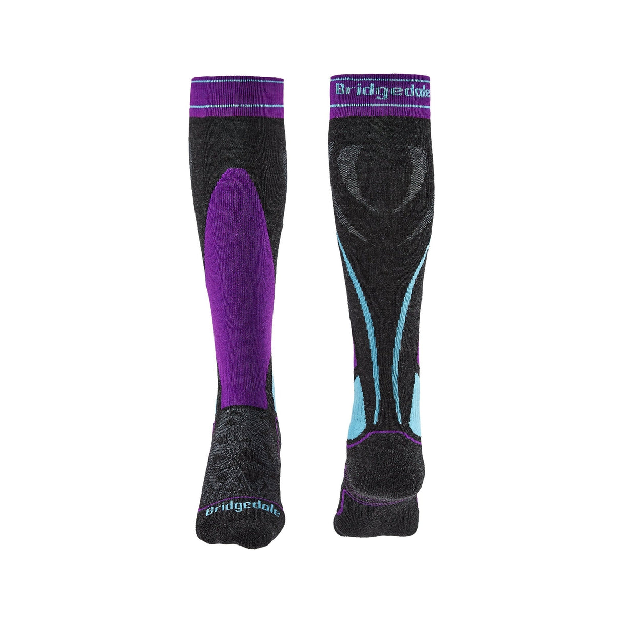 Bridgedale 2024 Chaussettes de ski Endurace en mérinos d'épaisseur moyenne pour femmes