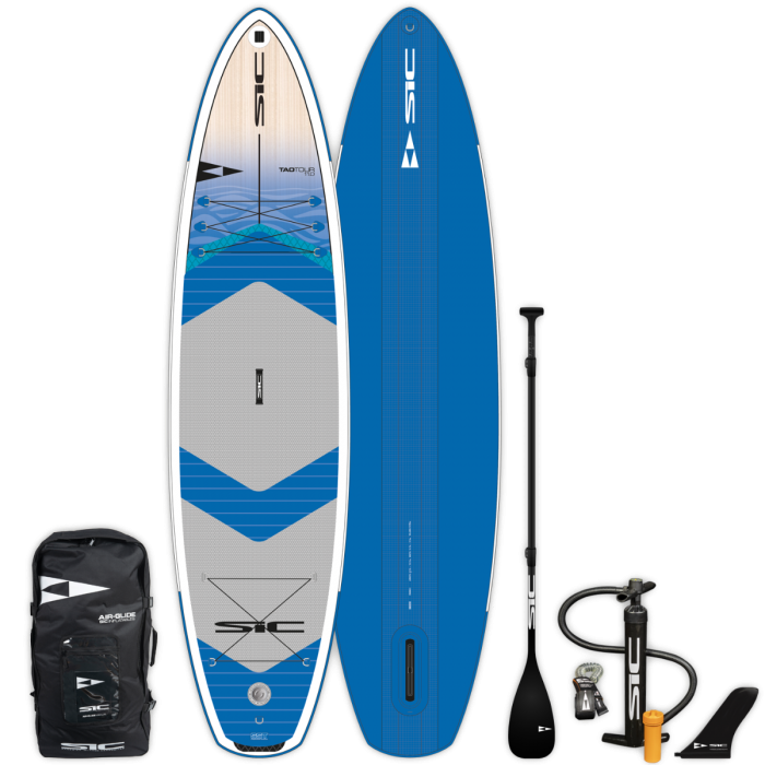 SIC Maui 2022 TAO AIR-GLIDE TOUR (SST) Inflatable Stand Up Paddleboard Complete Kit