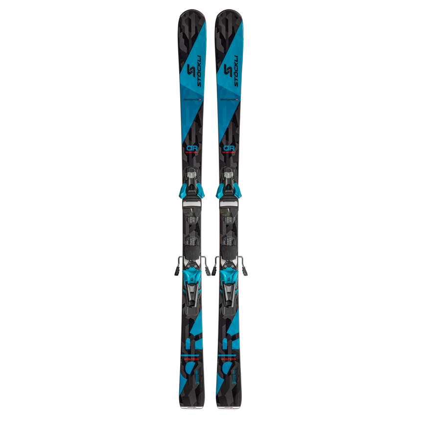 Stockli 2024 Montero AR Ski + Strive13D Blue Binding
