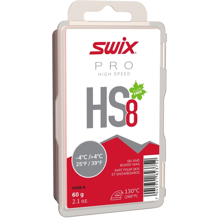 Fart Swix Pro High Speed HS8 Rouge -4C à +4C