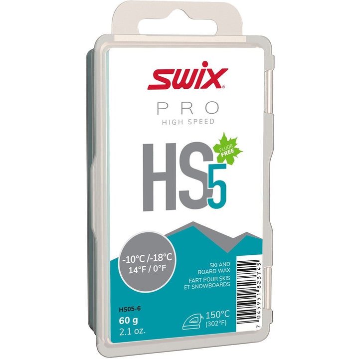 Fart Swix Pro High Speed HS5 Turquoise -10C à -18C