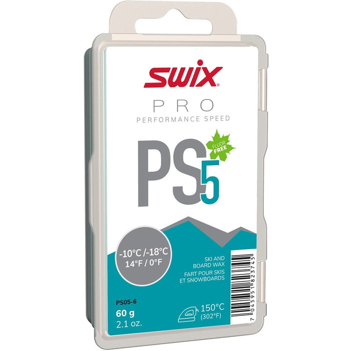 Fart Swix Pure Performance Speed PS05 Turquoise -10C à -18C