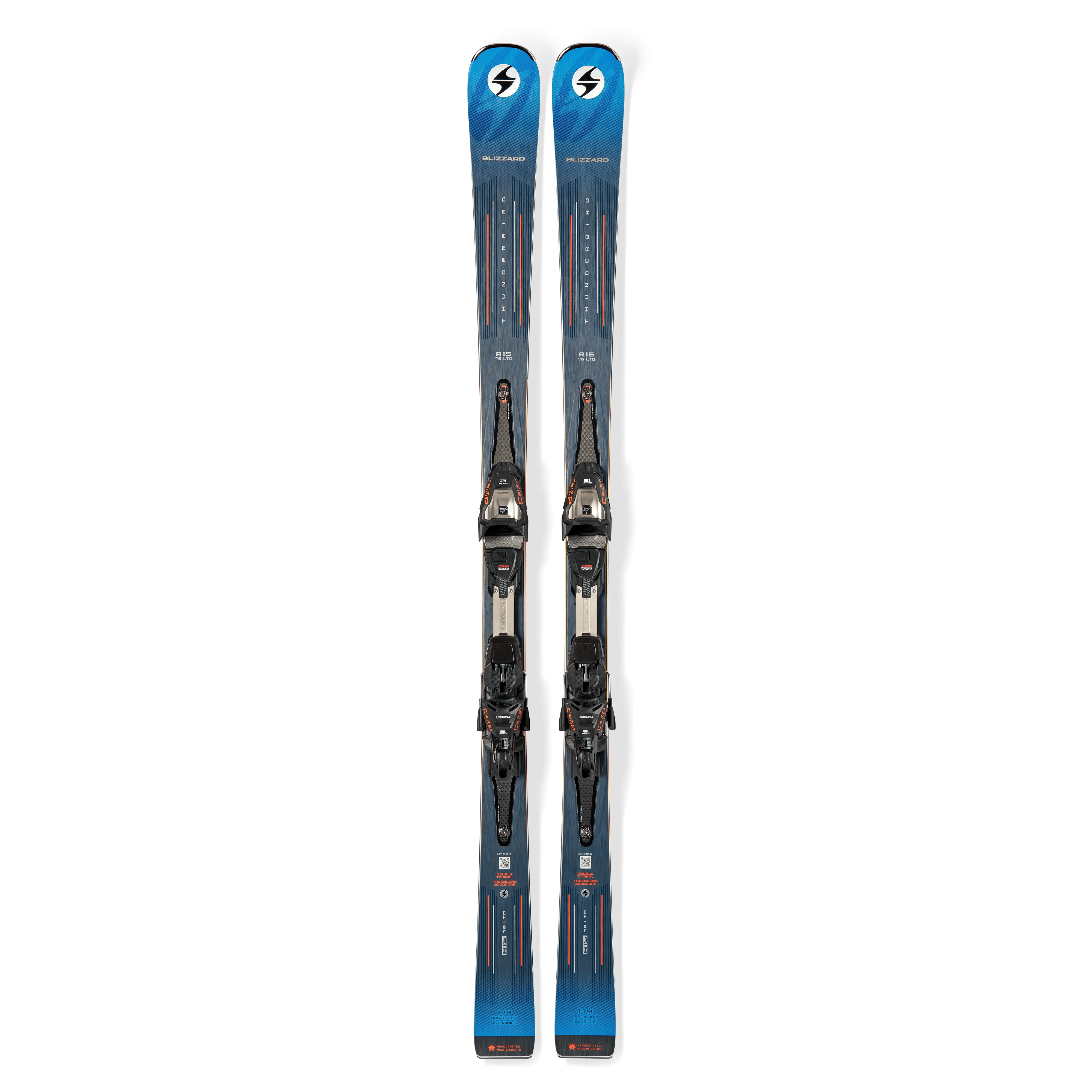 Blizzard Thunderbird R15-76 LTD Ski + Comp 12 Binding 2026