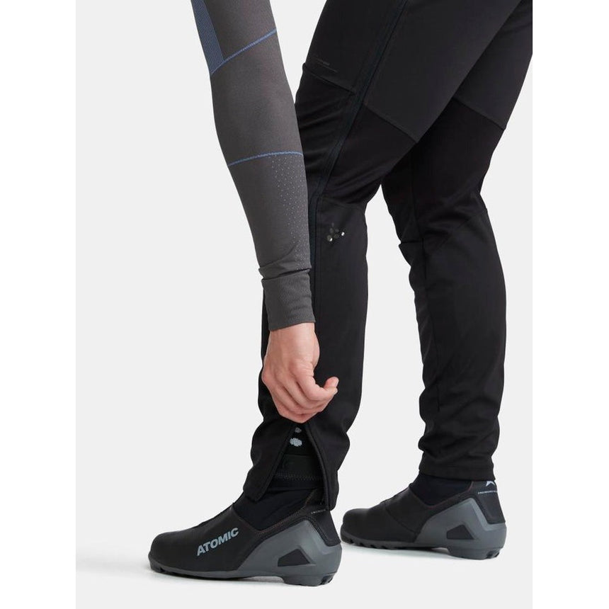 Pantalon d'entraînement entièrement zippé Craft 2024 Core Nordic pour hommes