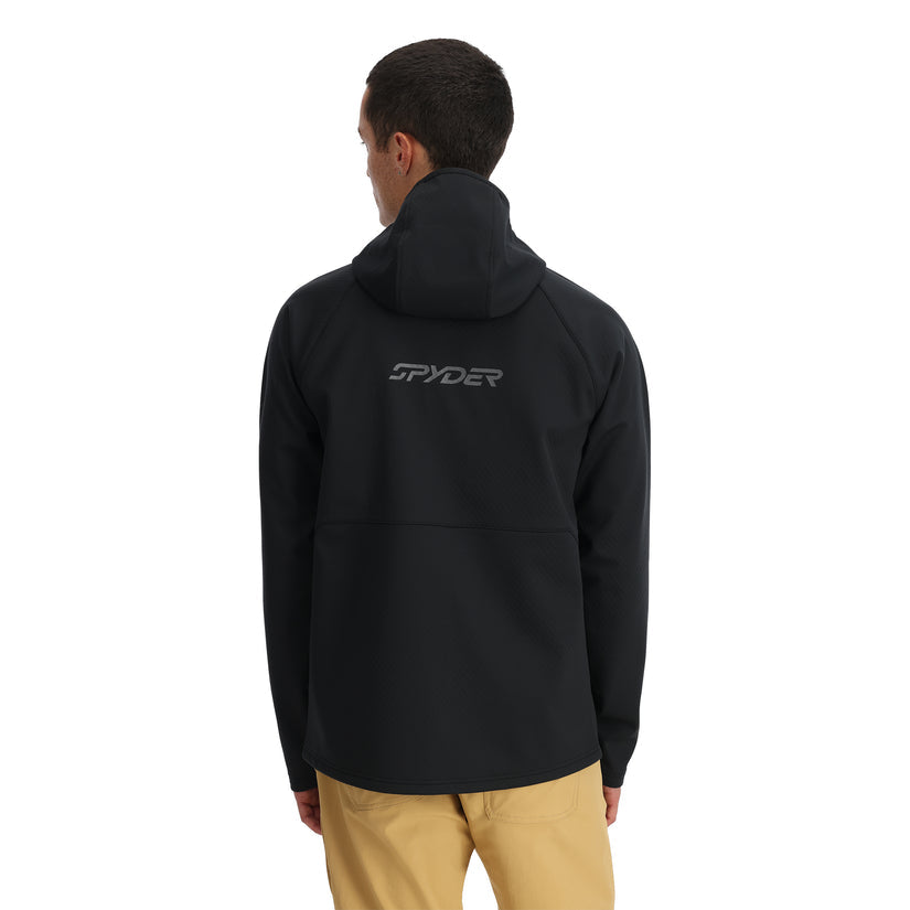 Spyder Men's Gridweb Shellfleece Hoodie 2025