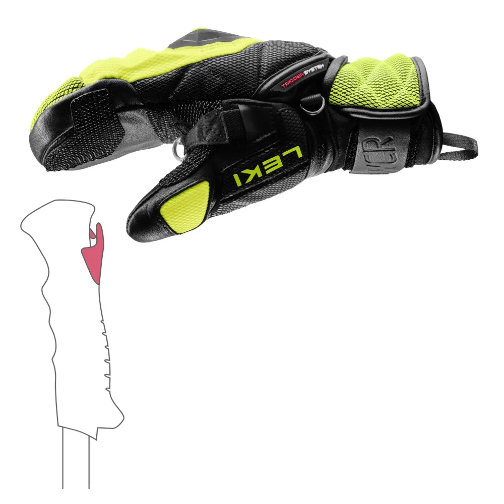 Leki Junior WCR Venom 3D Mitt 2025