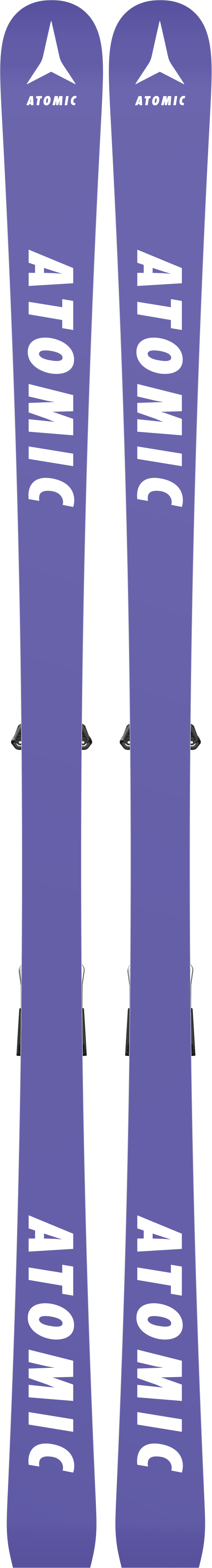 Atomic X9 S Retro ARC 735 RS Ski + I 12 GW Binding 2025