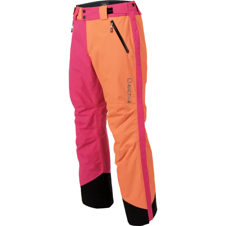 Arctica Unisex Adult 50/50 Side Zip 2.0 Pant 2025-Snowboard/Ski Clothing-Petrol/Lime-X-Small-Kunstadt Sports