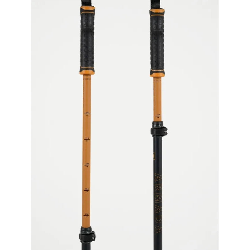 Armada AK Adjustable Poles 2025-Alpine Ski Poles-Lime/Black-Kunstadt Sports