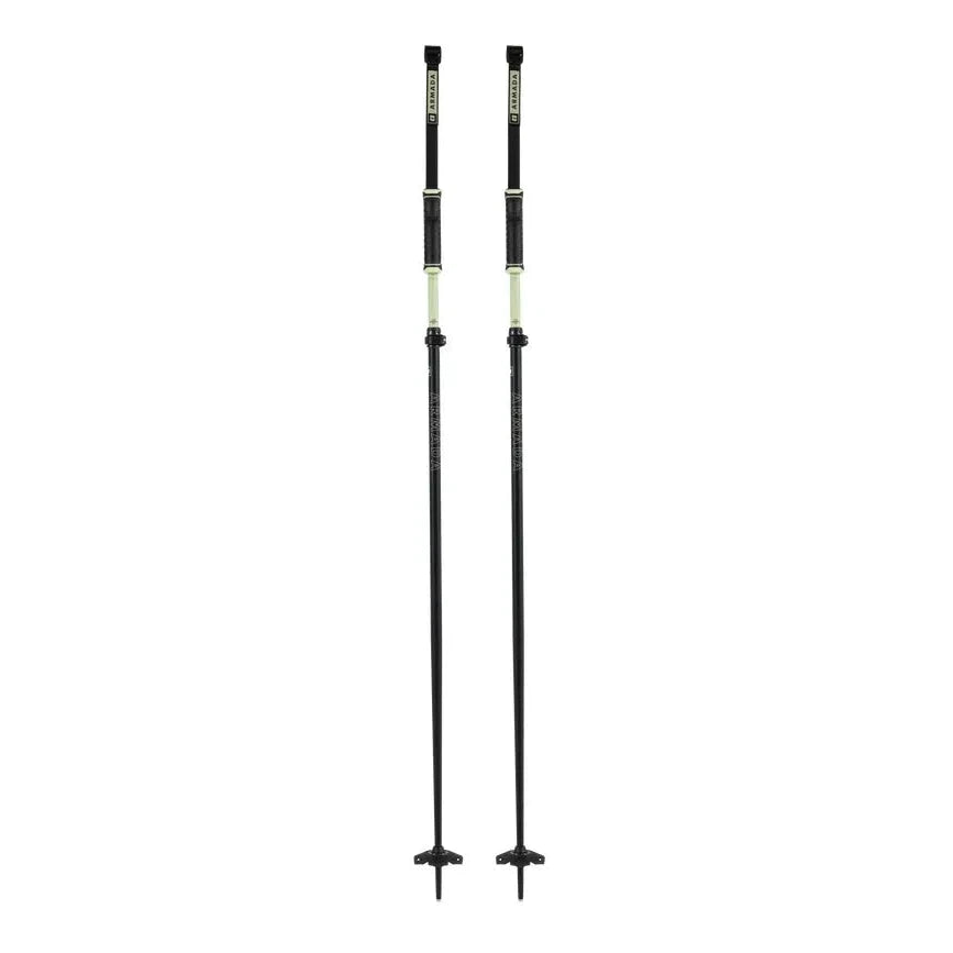 Armada AK Adjustable Poles 2025-Alpine Ski Poles-Lime/Black-Kunstadt Sports