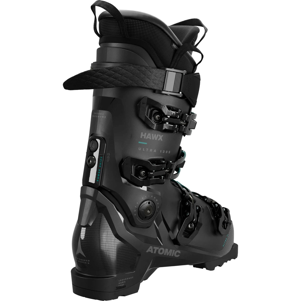 Atomic HAWX ULTRA 130 S GW Ski Boot 2025-Alpine Ski Boots-25/25.5-Black/Teal-Kunstadt Sports