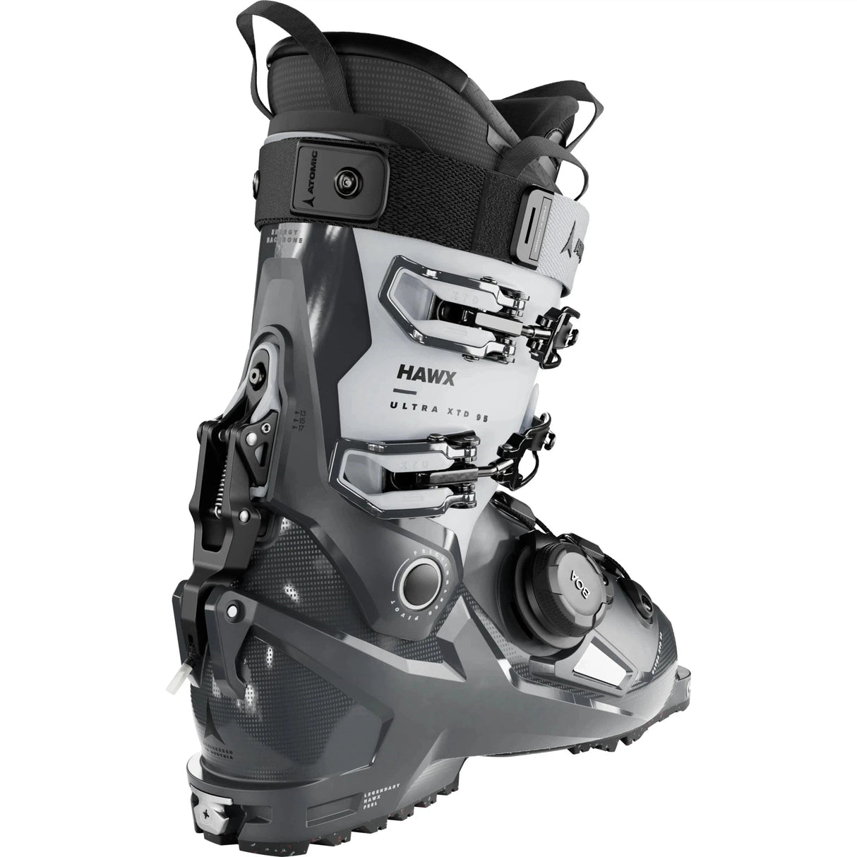 Atomic HAWX ULTRA XTD 95 BOA Ski Boot 2025-Alpine Ski Boots-23/23.5-Storm/Ivory-Kunstadt Sports