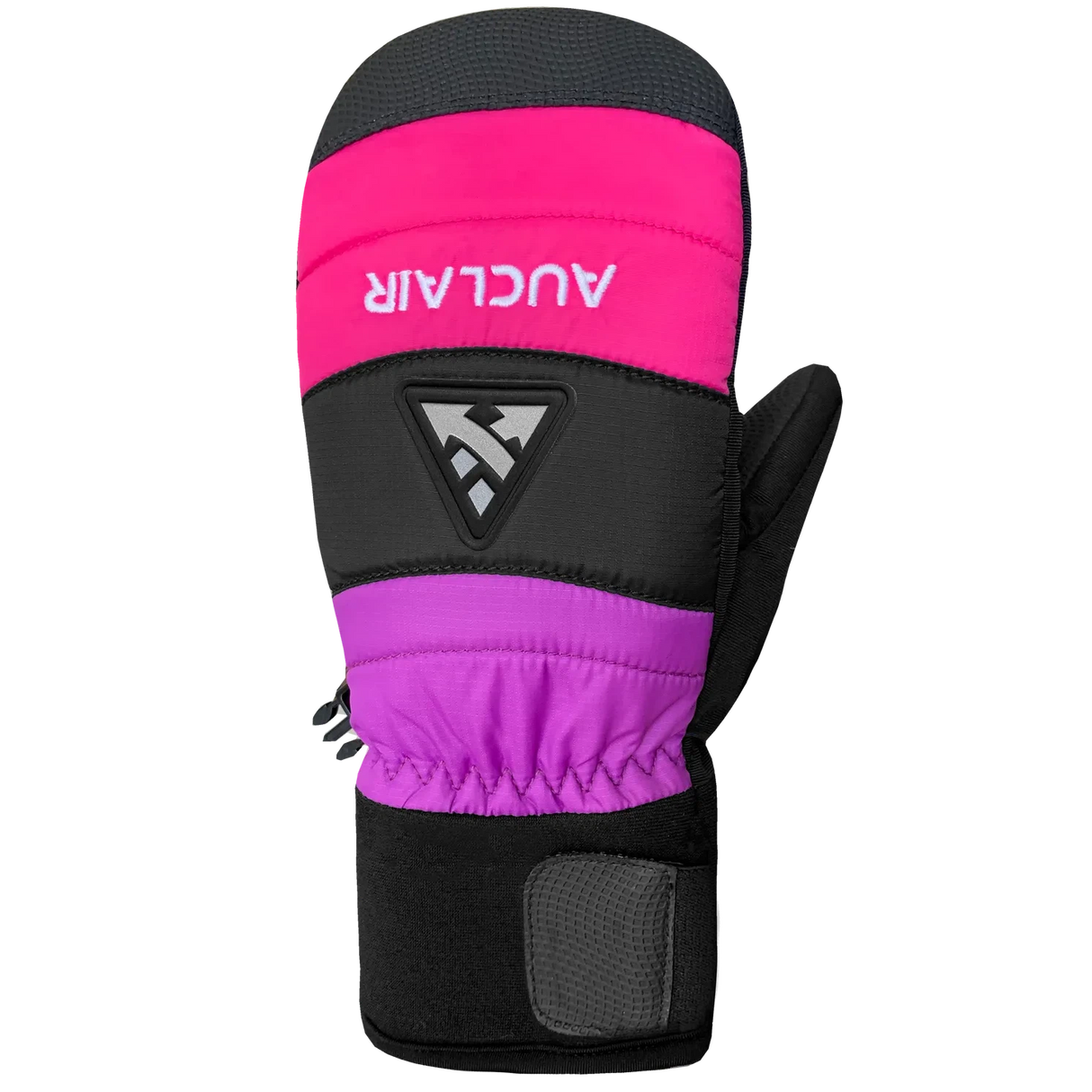 Auclair Junior Lollipop Mitt 2025-Outerwear Accessories-Black/Pink/Purple-S-Kunstadt Sports